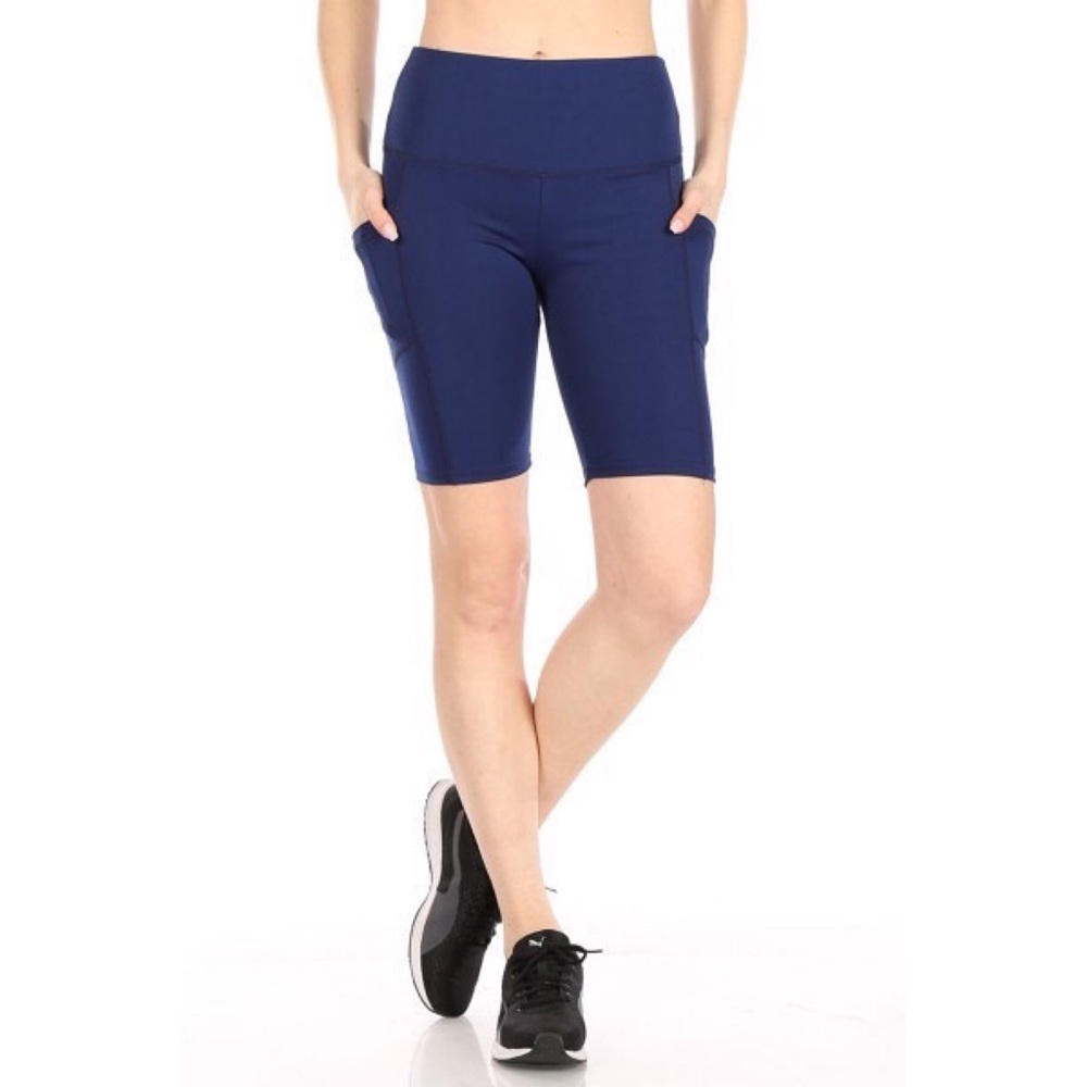 Biker Shorts with Pockets